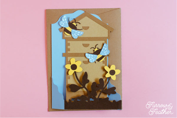 Beehive Card SVG