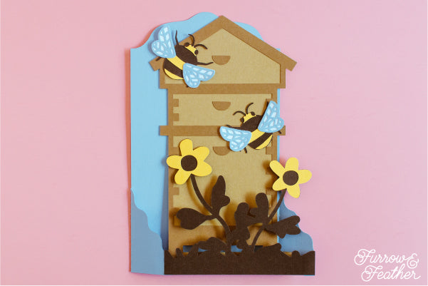 Beehive Card SVG