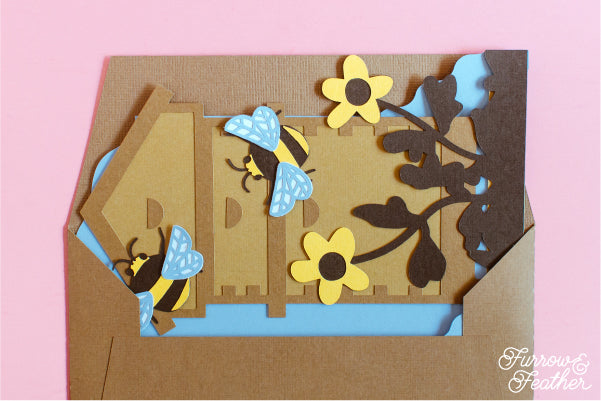 Beehive Card SVG