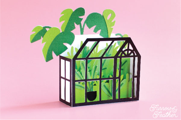 Greenhouse Card SVG