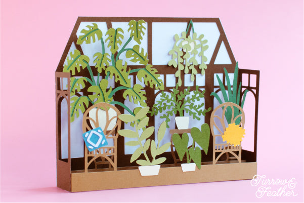 Sunroom Solarium Card SVG