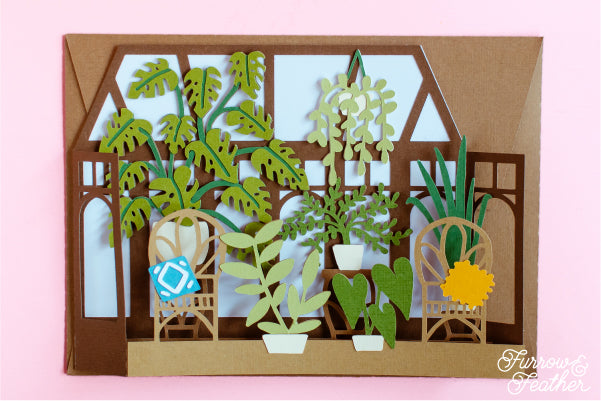 Sunroom Solarium Card SVG
