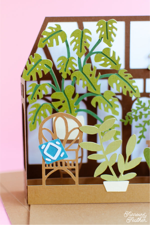 Sunroom Solarium Card SVG