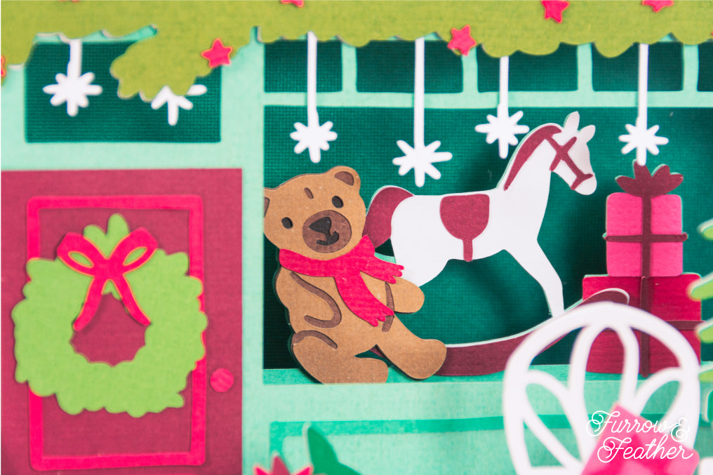 Christmas Toy Shop Card SVG