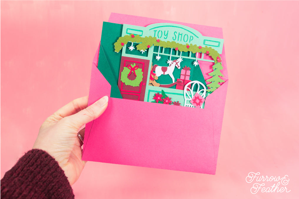 Christmas Toy Shop Card SVG