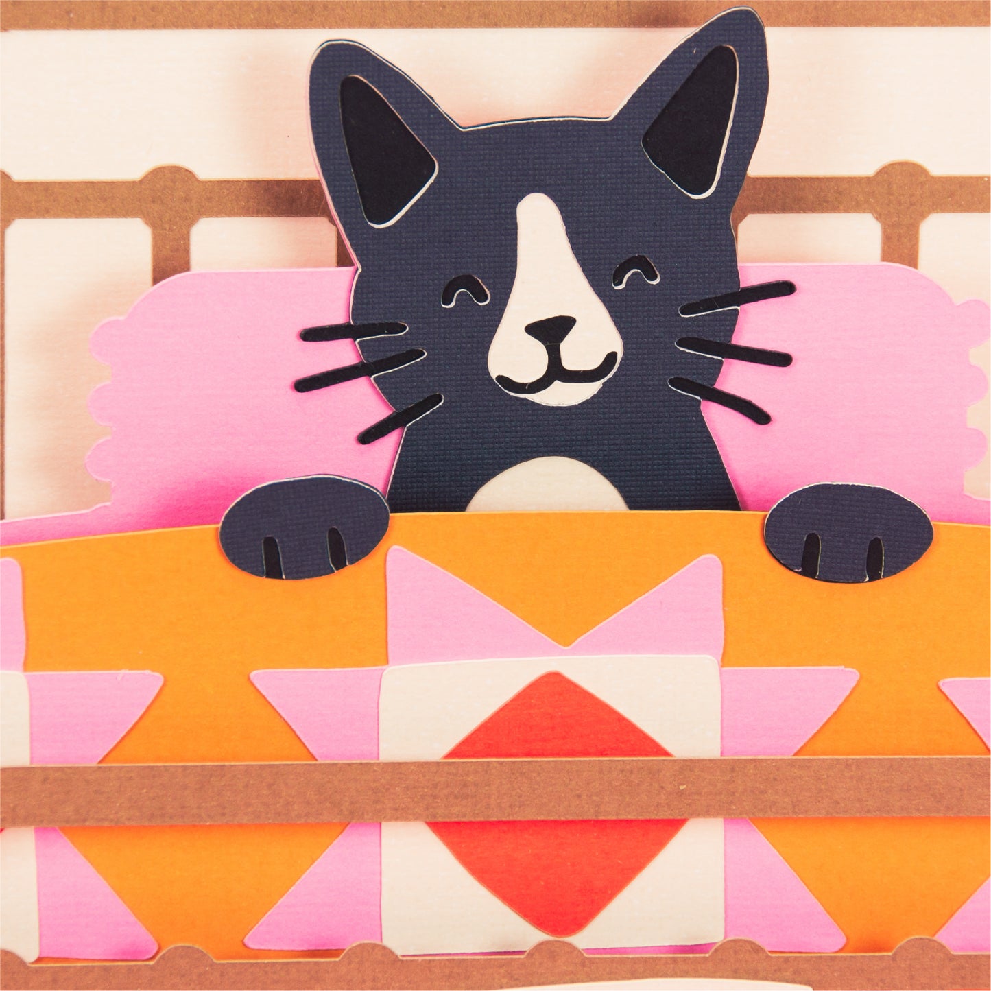 Get Well Soon Cat Card | Sympathy Card SVG