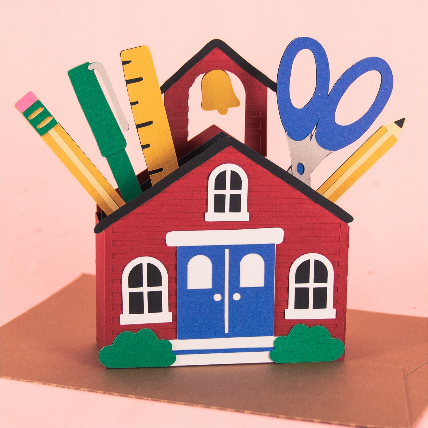 School House Card - Teacher Appreciation Card SVG
