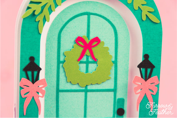 Christmas Door Card SVG