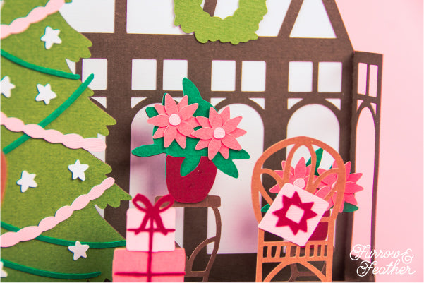 Christmas Sunroom Card SVG