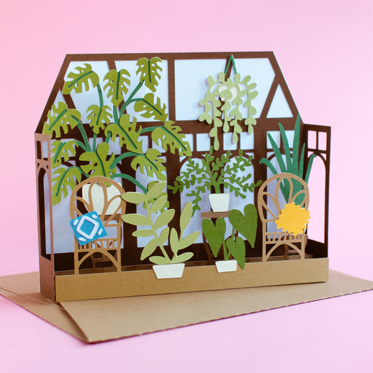Sunroom Solarium Card SVG