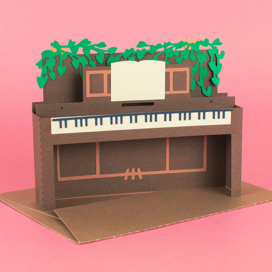 Piano Card SVG