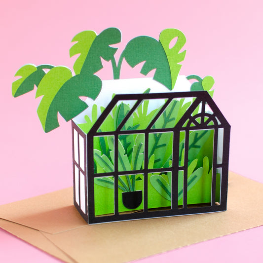 Greenhouse Card SVG