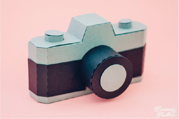 3D Paper Camera Assembly Tutorial