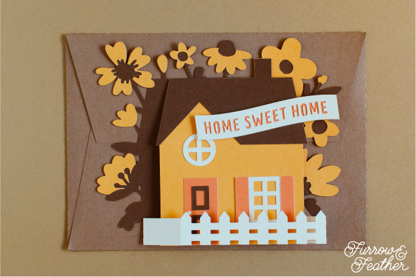 New Home Card SVG