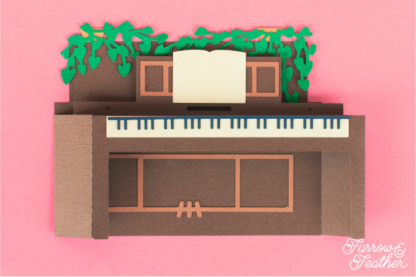 Piano Card SVG