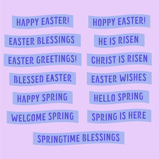 FREEBIE - Easter Phrases Pack SVG