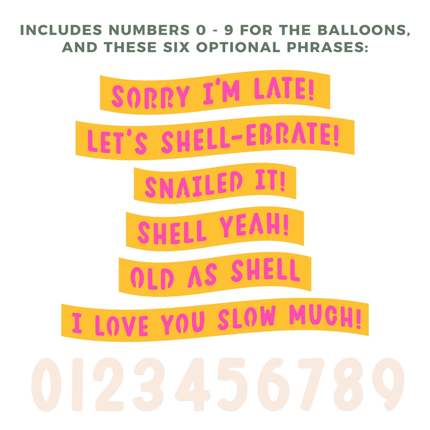 Funny Snail Birthday Card SVG - 3D Card SVG