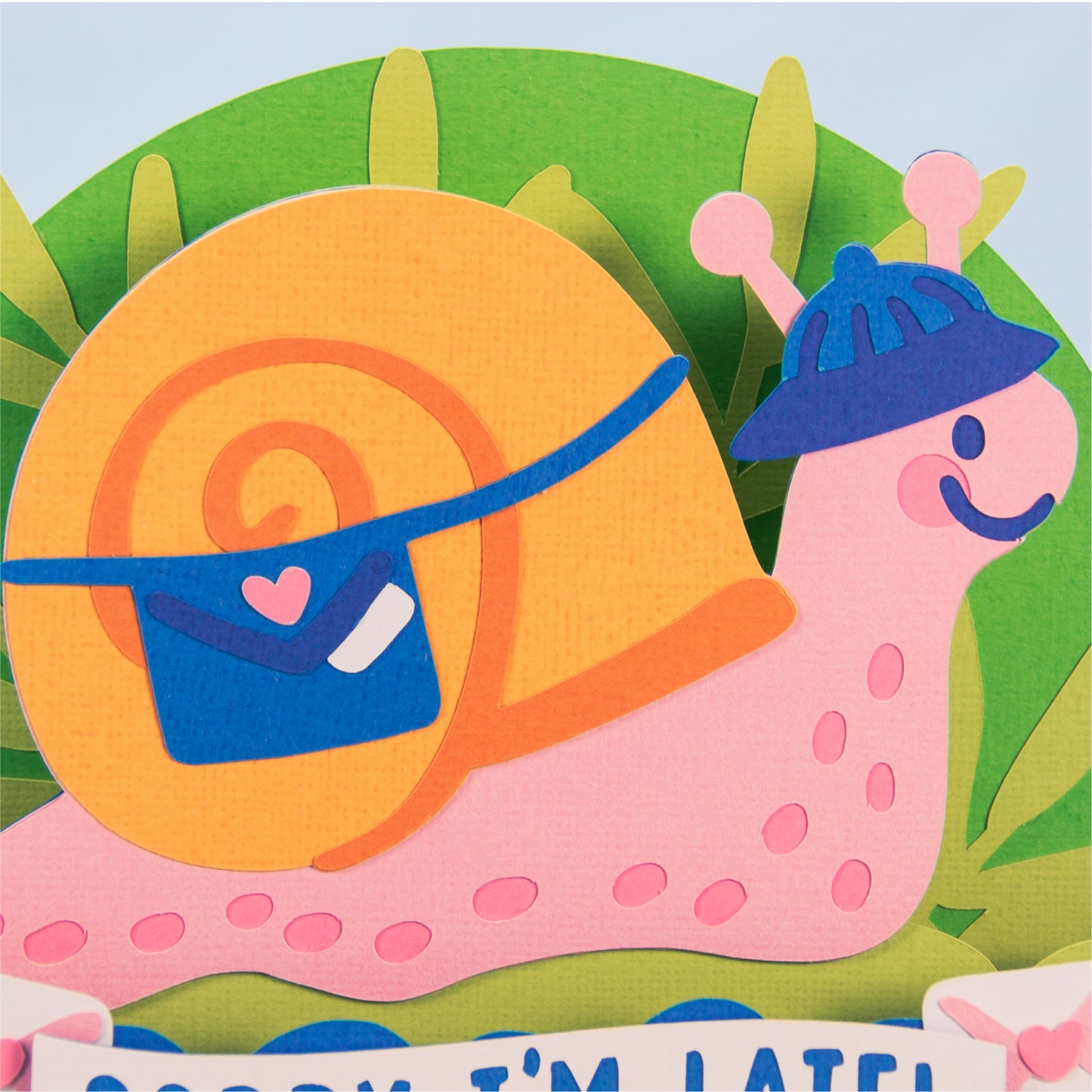 Snail Mail Card - 3D Card SVG