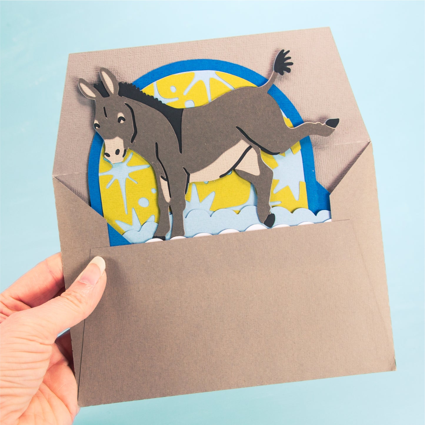You're Kick Ass! - 3D Celebration Card SVG