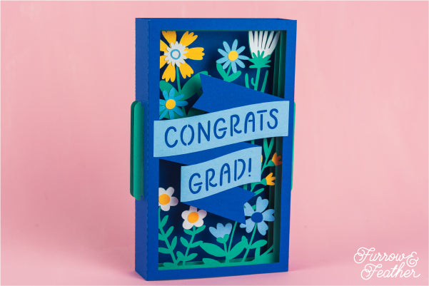 Congrats Grad! Graduation Card SVG