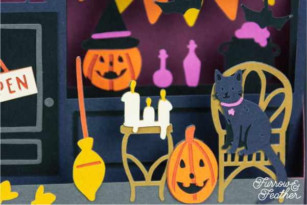 Halloween Shop Card SVG