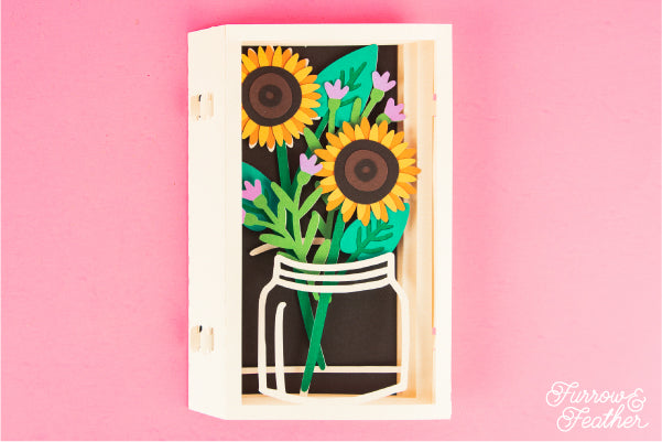 Sunflower Bouquet Card SVG