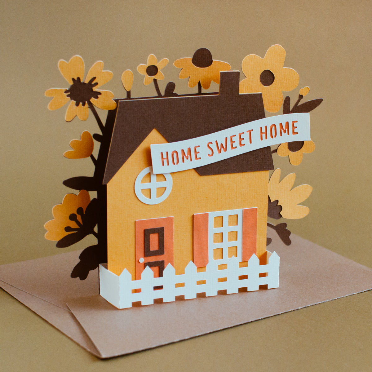 New Home Card SVG